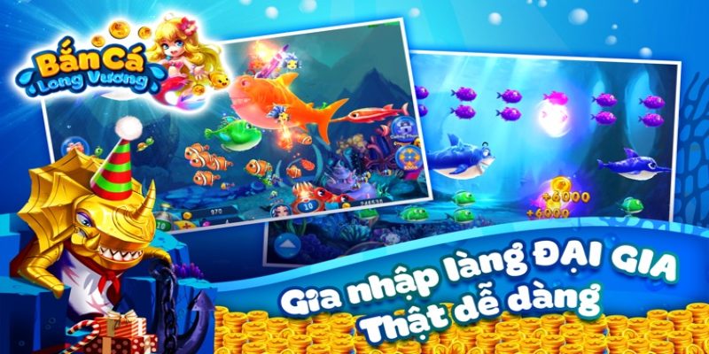 Các cấp độ phòng chơi trong game săn cá Long Vương